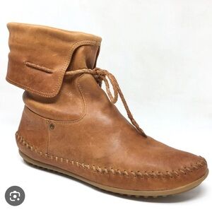Frye Moccasin Ankle Boots